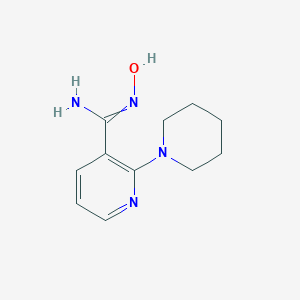 N'-hydroxy-2-(piperidin-1-yl)pyridine-3-carboximidamideͼƬ