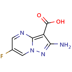 2-Amino-6-fluoropyrazolo[1,5-a]pyrimidine-3-carboxylicacidͼƬ