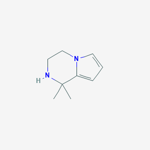 1,1-dimethyl-1,2,3,4-tetrahydropyrrolo[1,2-a]pyrazineͼƬ