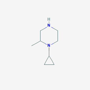 1-cyclopropyl-2-methylpiperazineͼƬ