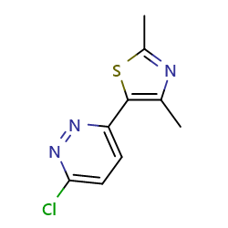 3-chloro-6-(2,4-dimethyl-1,3-thiazol-5-yl)pyridazineͼƬ