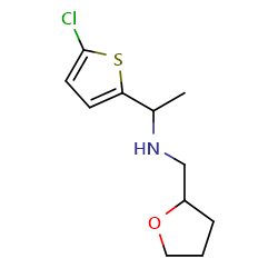 [1-(5-chlorothiophen-2-yl)ethyl][(oxolan-2-yl)methyl]amineͼƬ