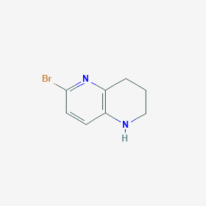 6-Bromo-1,2,3,4-tetrahydro-1,5-naphthyridineͼƬ