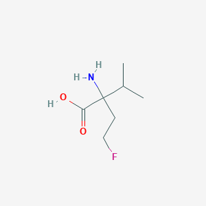 2-amino-2-(2-fluoroethyl)-3-methylbutanoic acidͼƬ