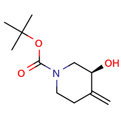 tert-butyl(3S)-3-hydroxy-4-methylidenepiperidine-1-carboxylateͼƬ