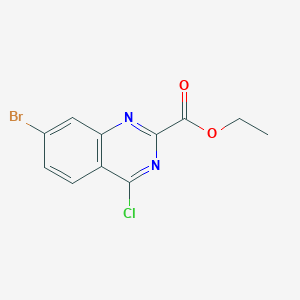 ethyl7-bromo-4-chloroquinazoline-2-carboxylate图片