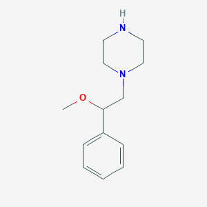 1-(2-methoxy-2-phenylethyl)piperazineͼƬ