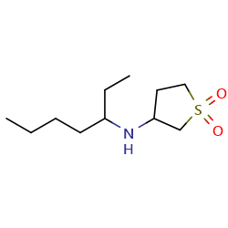 3-[(heptan-3-yl)amino]-1λ?-thiolane-1,1-dione图片