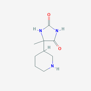 5-Methyl-5-(piperidin-3-yl)imidazolidine-2,4-dioneͼƬ