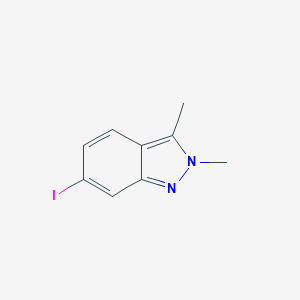 2,3-DIMETHYL-6-IODO-2H-INDAZOLEͼƬ