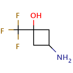 3-Amino-1-(trifluoromethyl)cyclobutan-1-olͼƬ