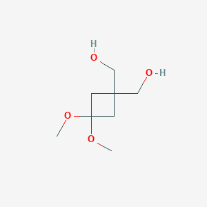 (3,3-Dimethoxycyclobutane-1,1-diyl)dimethanolͼƬ