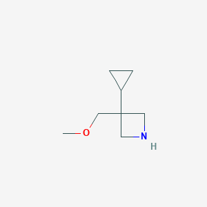 3-cyclopropyl-3-(methoxymethyl)azetidineͼƬ