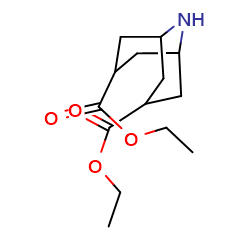 Diethyl9-azabicyclo[3,3,1]nonane-3,7-dicarboxylateͼƬ