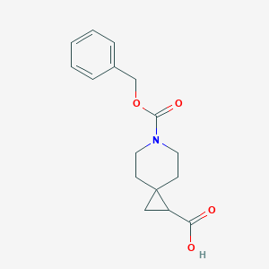 6-((Benzyloxy)carbonyl)-6-azaspiro[2,5]octane-1-carboxylicacidͼƬ