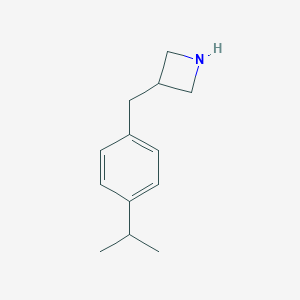 3-[(4-Isopropylphenyl)methyl]azetidine图片