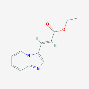 Ethyl(2E)-3-(imidazo[1,2-a]pyridin-3-yl)prop-2-enoateͼƬ