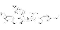 (6R)-5-(5-Chloro-1,2-dihydro-1-methyl-2-oxo-3-pyridinyl)-6-(4-chlorophenyl)-2-(2,4-dimethoxy-5-pyrimidinyl)-5,6-dihydro-1-(1-methylethyl)pyrrolo[3,4-d]imidazol-4(1H)-one图片