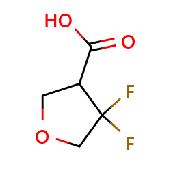 4,4-difluorooxolane-3-carboxylicacid图片