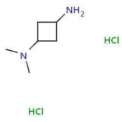 N1,N1-Dimethylcyclobutane-1,3-diaminedihydrochloride图片