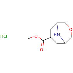 Methyl3-oxa-9-azabicyclo[3,3,1]nonane-7-carboxylatehydrochlorideͼƬ