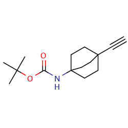 Tert-butyl4-ethynylbicyclo[2,2,2]octan-1-ylcarbamateͼƬ