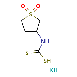 potassium[(1,1-dioxo-1?-thiolan-3-yl)carbamothioyl]sulfanideͼƬ