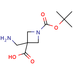 1-Boc-3-(aminomethyl)azetidine-3-carboxylicacidͼƬ