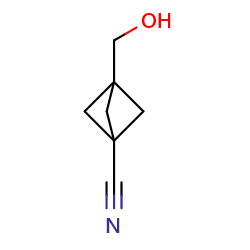 3-(Hydroxymethyl)bicyclo[1,1,1]pentane-1-carbonitrileͼƬ