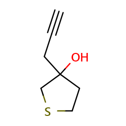 3-(prop-2-yn-1-yl)thiolan-3-olͼƬ