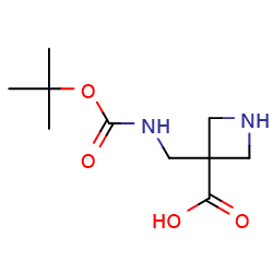 3-(Boc-aminomethyl)azetidine-3-carboxylicacidͼƬ