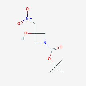 Tert-butyl3-hydroxy-3-(nitromethyl)azetidine-1-carboxylateͼƬ