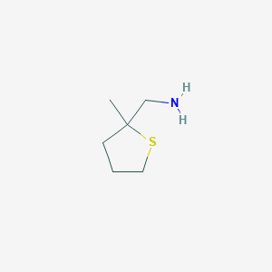 1-(2-methylthiolan-2-yl)methanamine图片