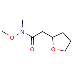 N-methoxy-N-methyl-2-(oxolan-2-yl)acetamideͼƬ