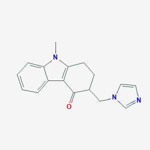 1,2,3,9-Tetrahydro-3-(1H-imidazol-1-ylmethyl)-9-methyl-4H-carbazol-4-one(Ondansetron Impurity G)ͼƬ