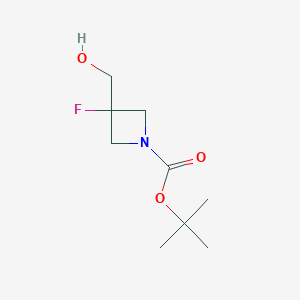 Tert-butyl3-fluoro-3-(hydroxymethyl)azetidine-1-carboxylateͼƬ