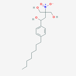 3-(Hydroxymethyl)-3-nitro-1-(4-octylphenyl)-1,4-butanediolͼƬ