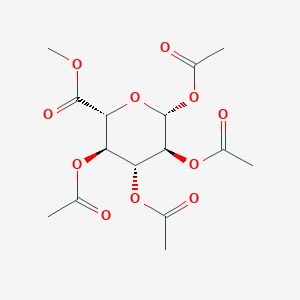 (2S,3R,4S,5S,6S)-6-(Methoxycarbonyl)tetrahydro-2H-pyran-2,3,4,5-tetrayl tetraacetateͼƬ