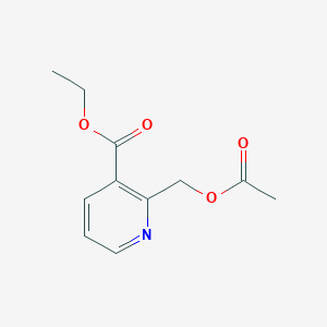 Ethyl 2-(acetoxymethyl)nicotinateͼƬ