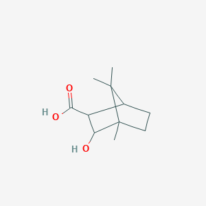 3-Hydroxy-4,7,7-trimethyl-bicyclo[2,2,1]heptane-2-carboxylic acidͼƬ