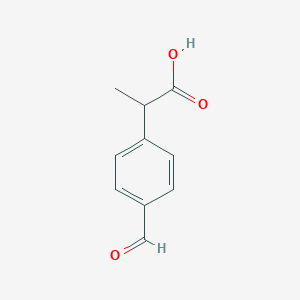 rac 2-(4-Formylphenyl)propionic Acid(Ibuprofen Impurity K)ͼƬ