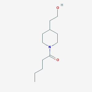 1-[4-(2-Hydroxyethyl)piperidin-1-yl]pentan-1-one图片