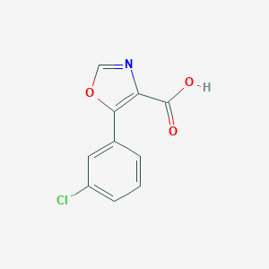 5-(3-氯苯基)恶唑-4-羧酸图片