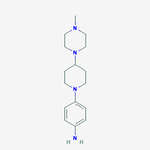 4-(4-(4-Methylpiperazin-1-yl)piperidin-1-yl)anilineͼƬ