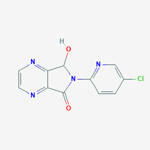 6-(5-Chloropyridin-2-yl)-7-hydroxy-6,7-dihydro-5H-pyrrolo[3,4-b]pyrazin-5-oneͼƬ