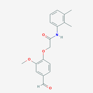 N-(2,3-dimethylphenyl)-2-(4-formyl-2-methoxyphenoxy)acetamideͼƬ