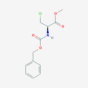 N-(Benzyloxycarbonyl)-L--chloroalanine Methyl EsterͼƬ