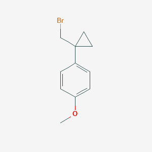 1-[1-(bromomethyl)cyclopropyl]-4-methoxybenzeneͼƬ