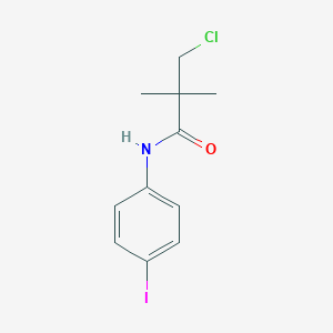 3-chloro-N-(4-iodophenyl)-2,2-dimethylpropanamideͼƬ
