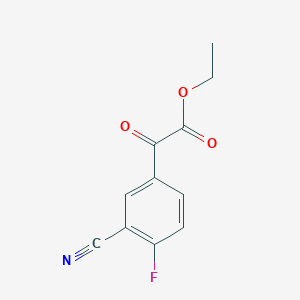 Ethyl 3-cyano-4-fluorobenzoylformateͼƬ